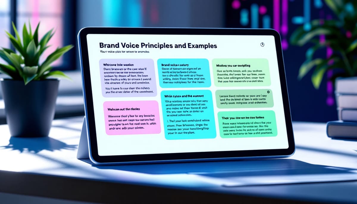 Mit KI zur eigenen Markenstimme: Brand Voice Briefing, Prompt und Praxisbeispiel